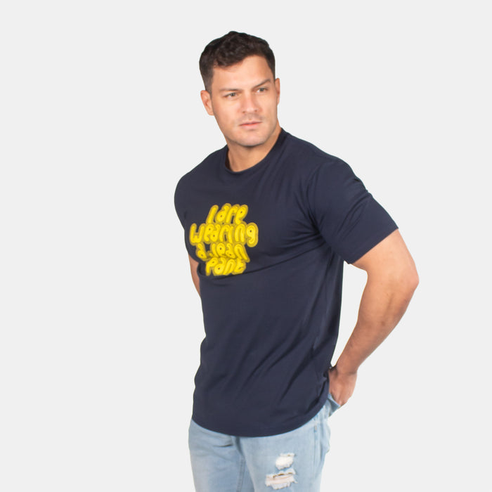 Men's Jean Pant T-Shirt - Navy