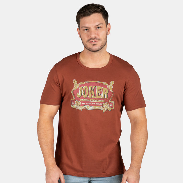 Men's Joker T-Shirt - Rust