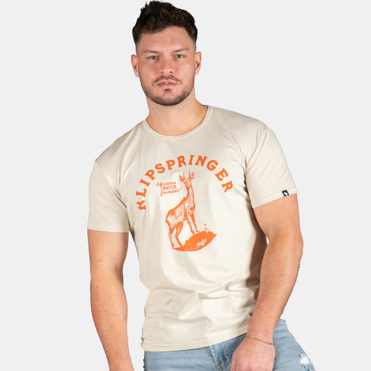 Men's Klipspringer T-Shirt - Stone