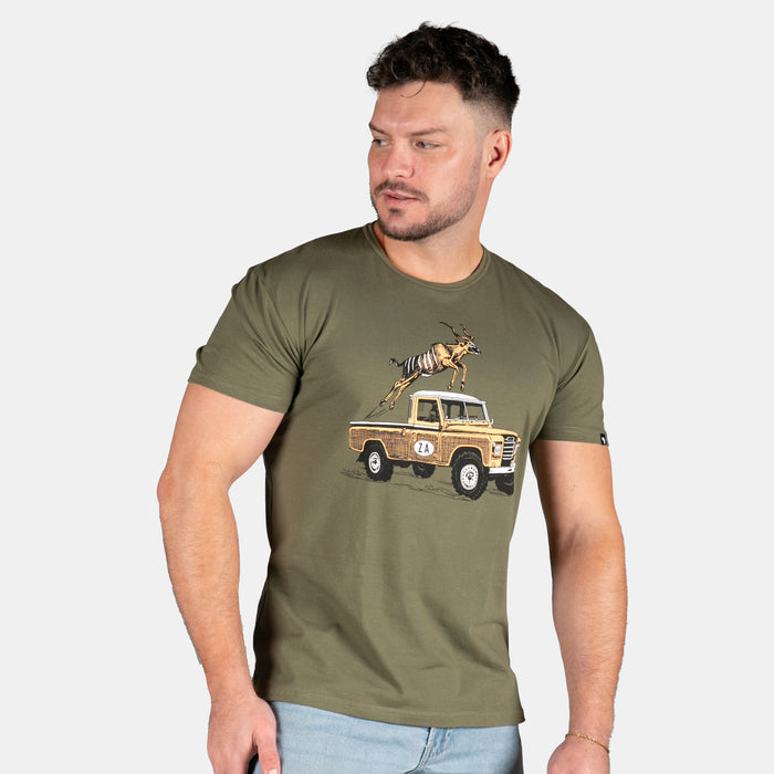 Men's Kudu Rover T-Shirt - Olive