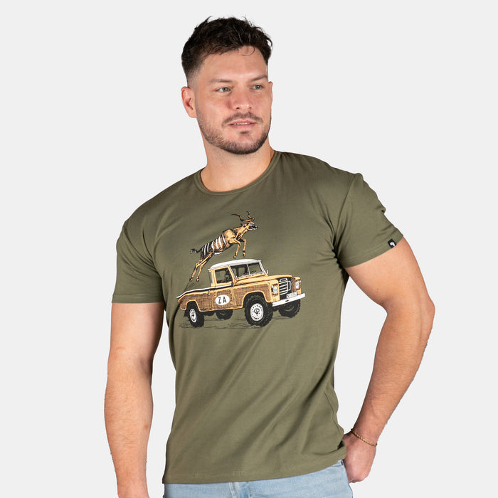 Men's Kudu Rover T-Shirt - Olive