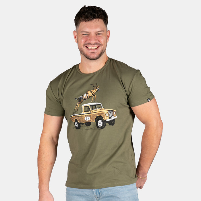 Men's Kudu Rover T-Shirt - Olive