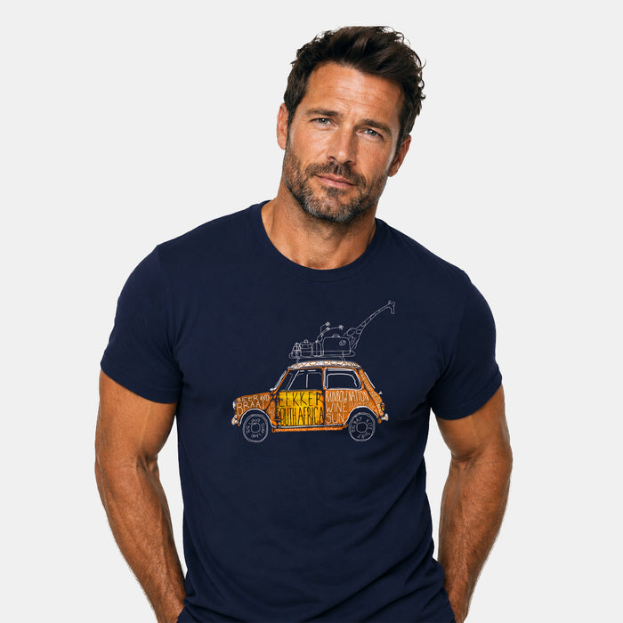 Men's Lekker SA Mini T-Shirt - Navy