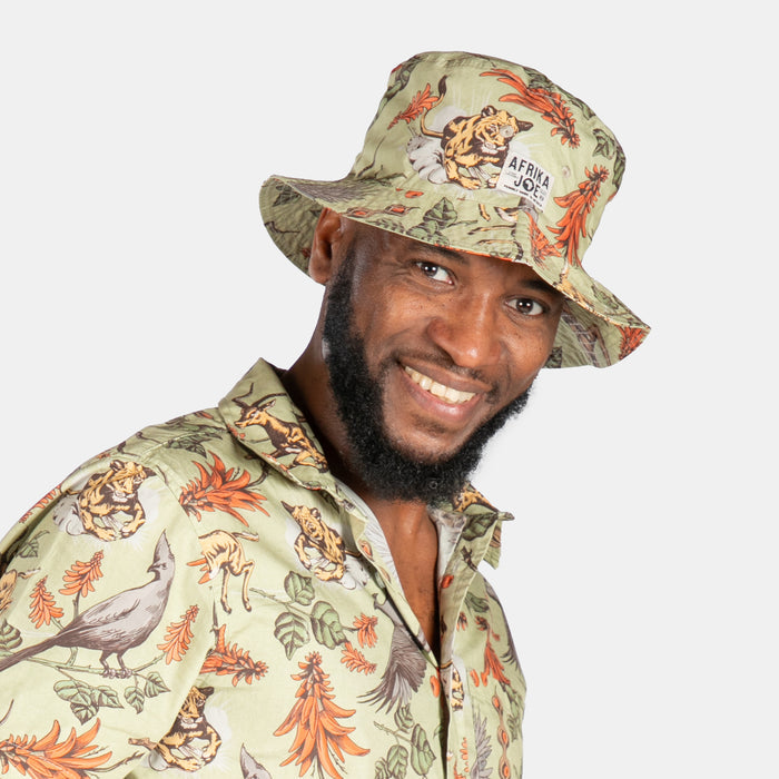 Men's Lucky Hunt Bucket Hat - Olive