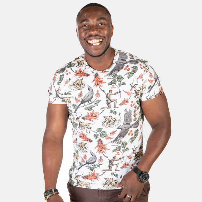 Men's Lucky Hunt T-Shirt - White