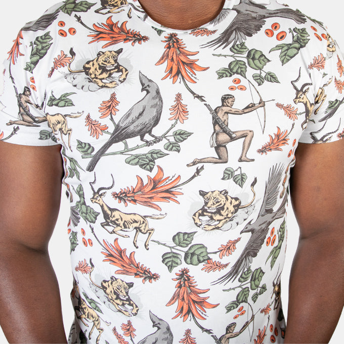 Men's Lucky Hunt T-Shirt - White