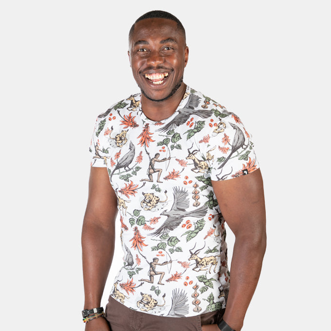 Men's Lucky Hunt T-Shirt - White