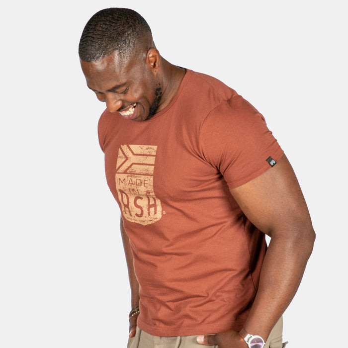 Men's Made in RSA 1994 Short Sleeve T-Shirt - Rust