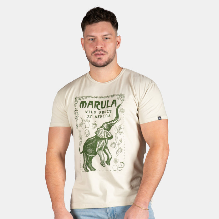 Men's Marula T-Shirt - Stone