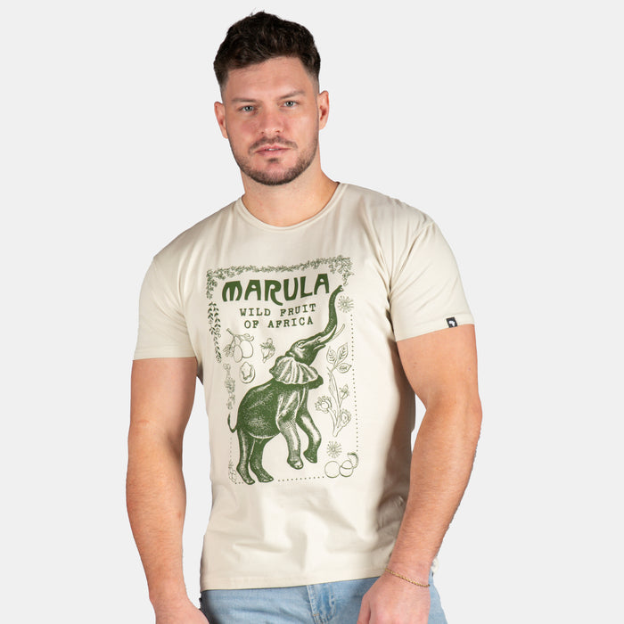 Men's Marula T-Shirt - Stone