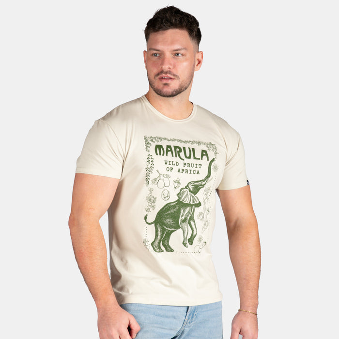 Men's Marula T-Shirt - Stone