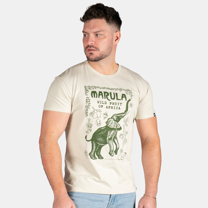 Men's Marula T-Shirt - Stone