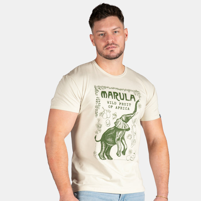 Men's Marula T-Shirt - Stone