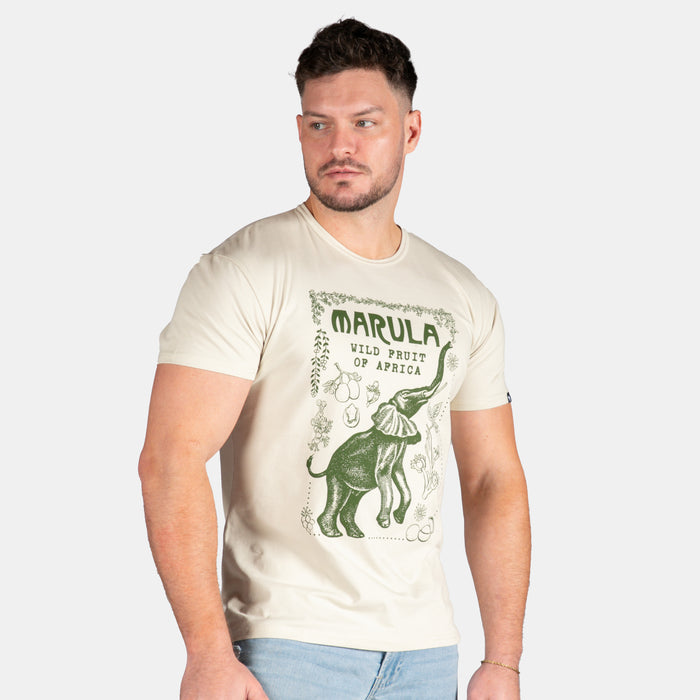 Men's Marula T-Shirt - Stone