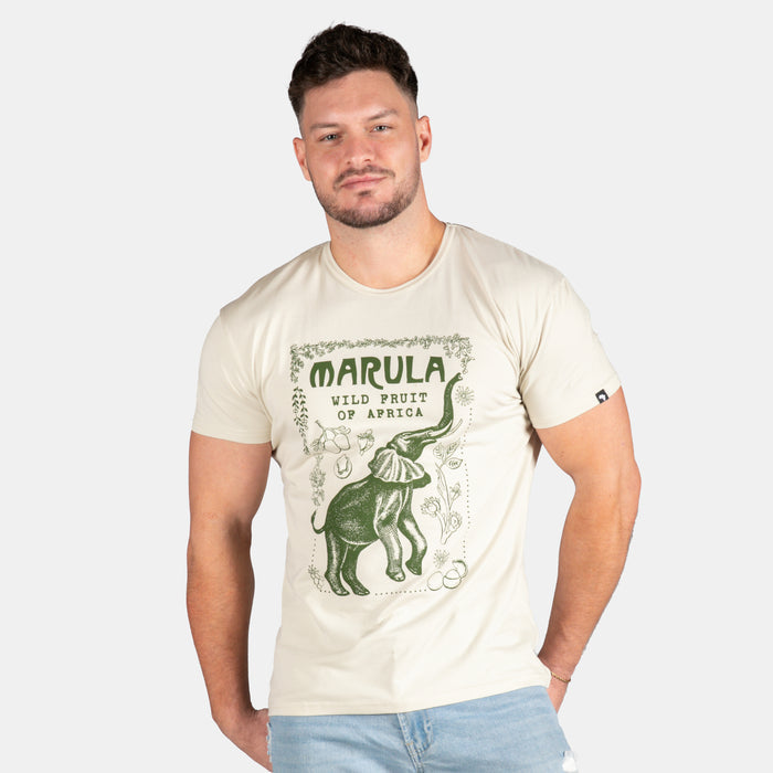 Men's Marula T-Shirt - Stone