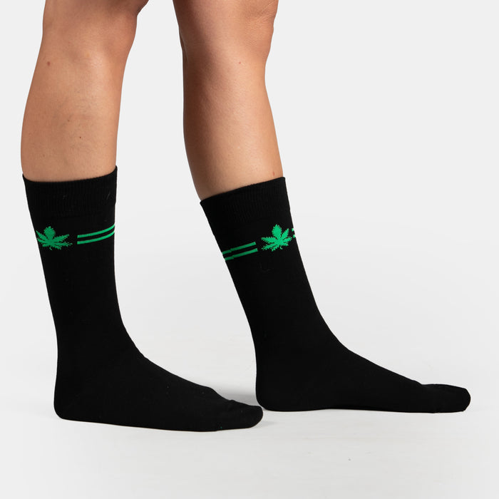 Men's Novelty Sporty Weed Socks