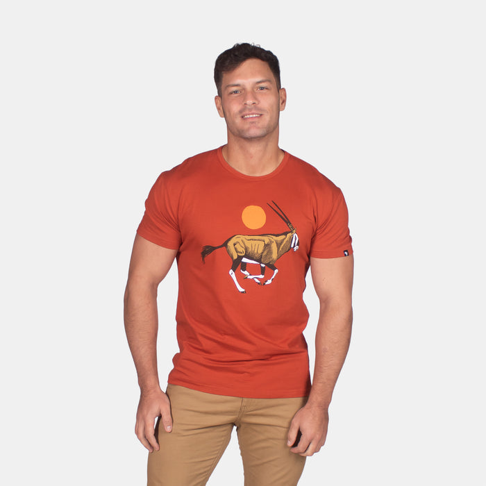 Men's Oryx T-Shirt - Rust