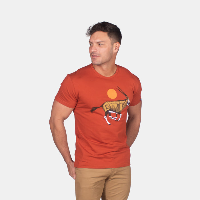 Men's Oryx T-Shirt - Rust