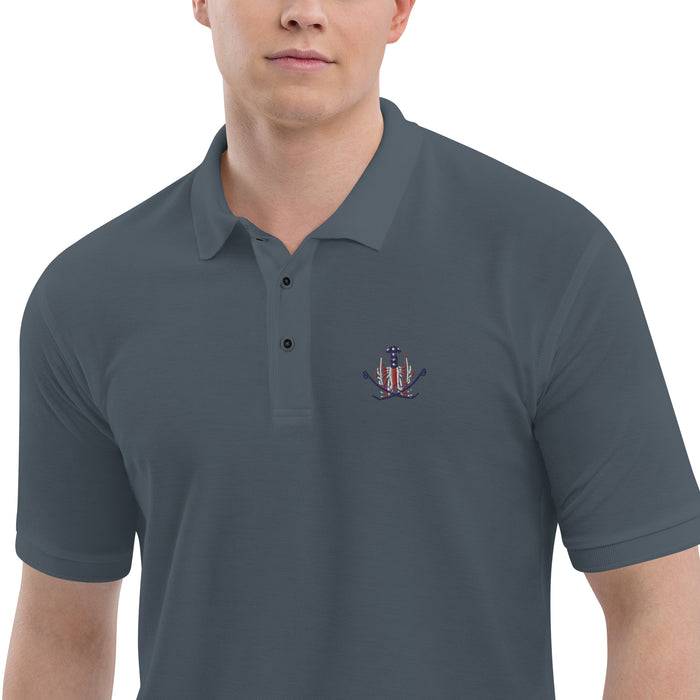 Men's Premium Polo - American Lobster