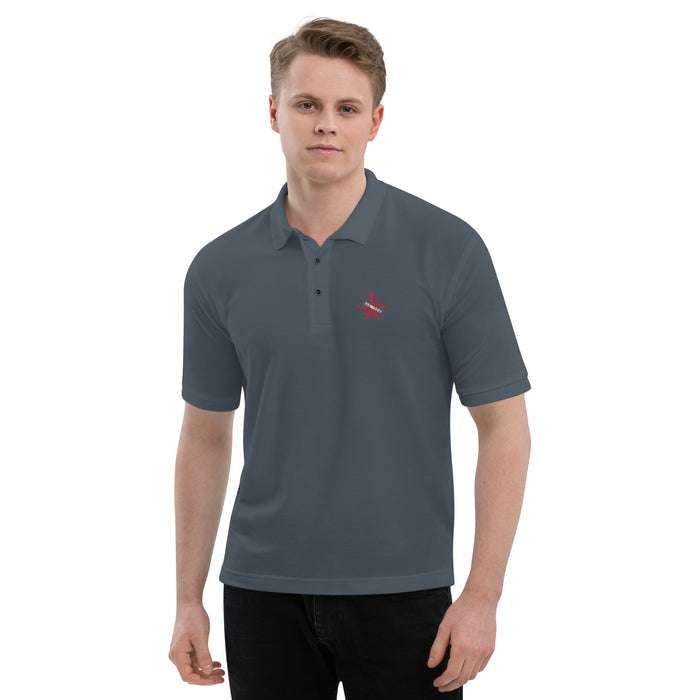 Men's Premium Polo - Scuba Lobster