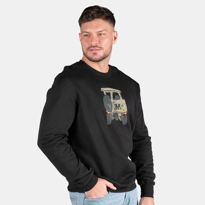 Men's Proud Cruiser Sweater - Black