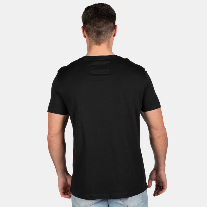 Men's Reversed Africa Shield T-Shirt - Black