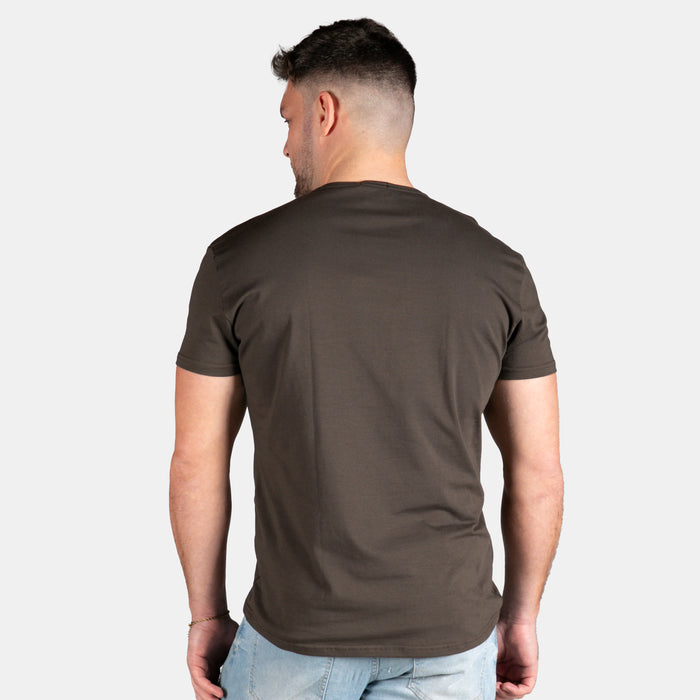 Men's Rivers Of Africa T-Shirt - Chocolate