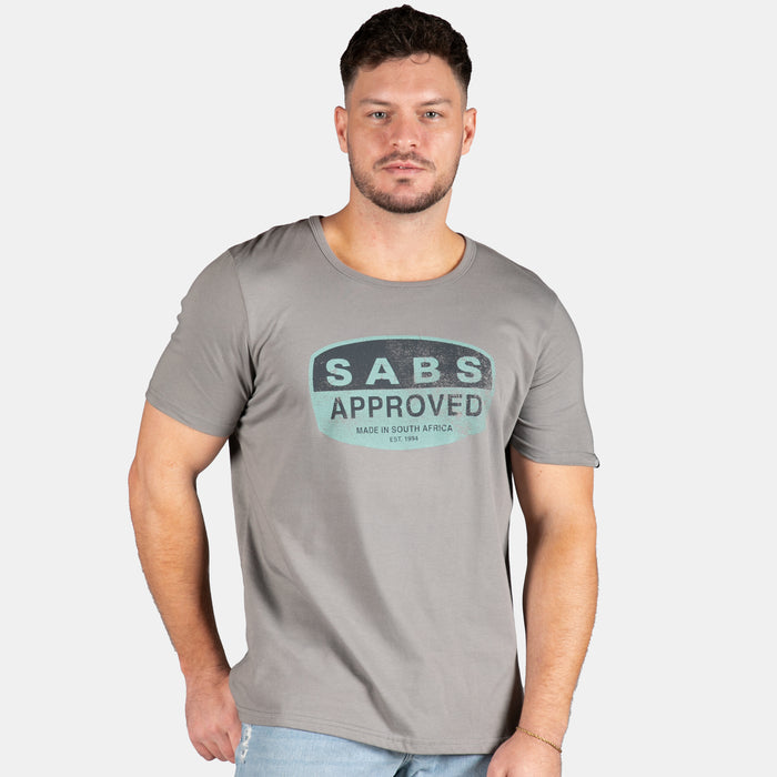 Men's SAB Approved Cotton T-Shirt - Grey