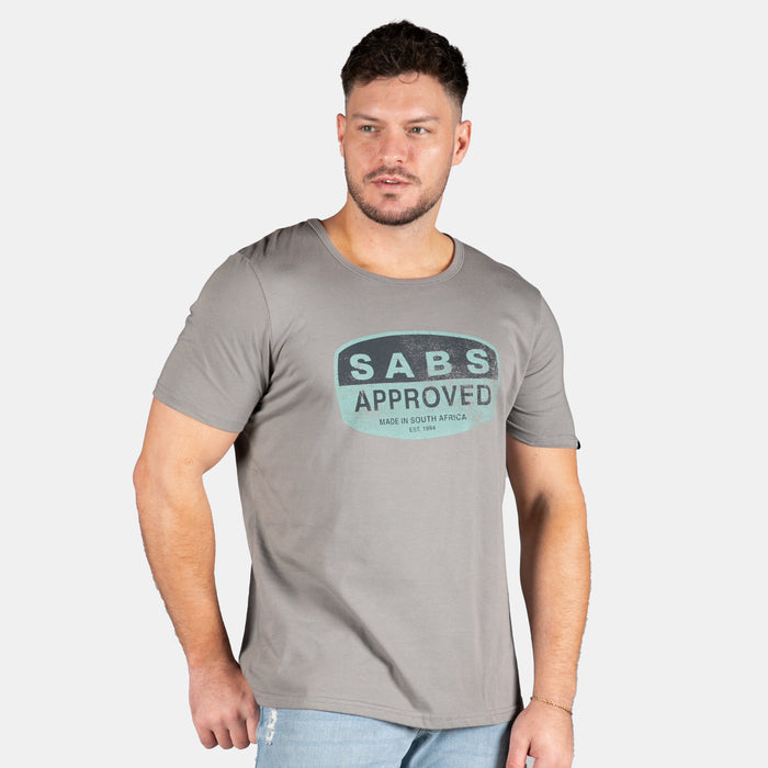 Men's SAB Approved Cotton T-Shirt - Grey
