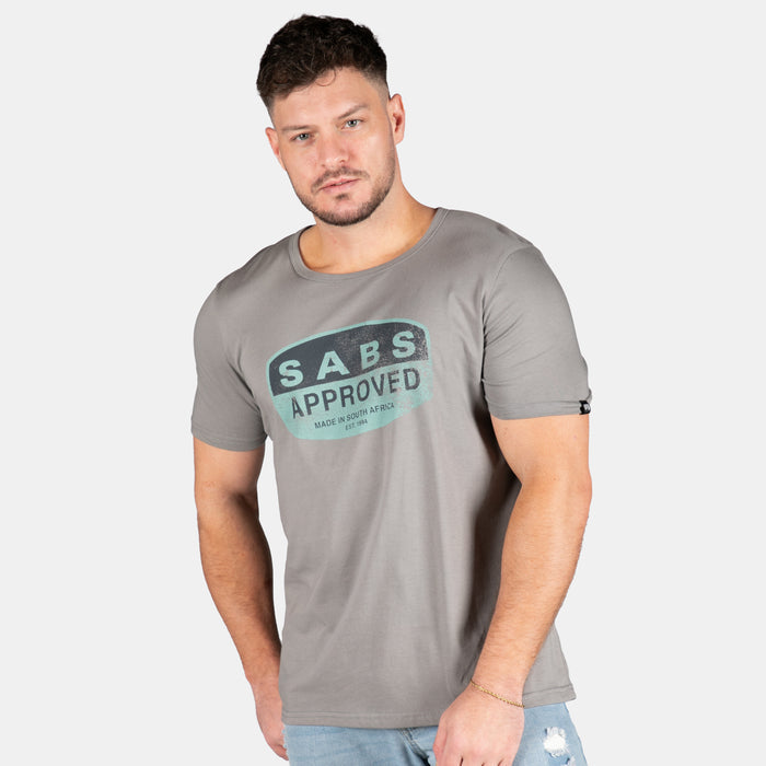Men's SAB Approved Cotton T-Shirt - Grey