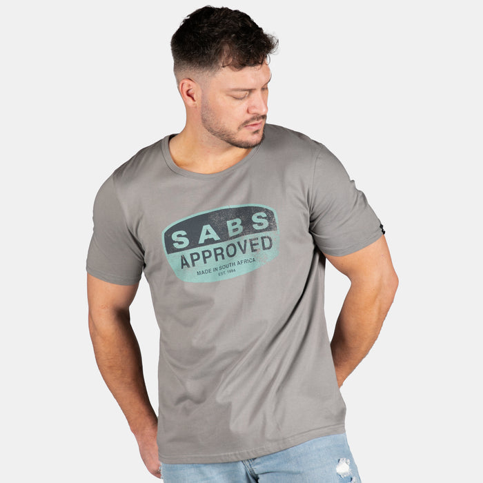 Men's SAB Approved Cotton T-Shirt - Grey