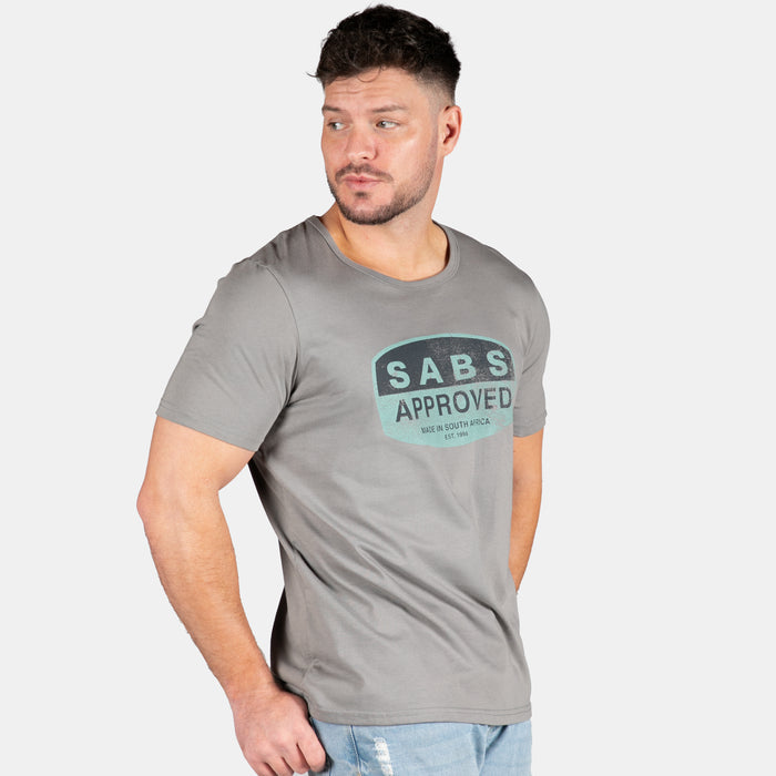 Men's SAB Approved Cotton T-Shirt - Grey