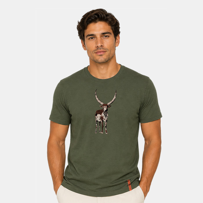 Men's Sacred Ankole T-Shirt - Olive