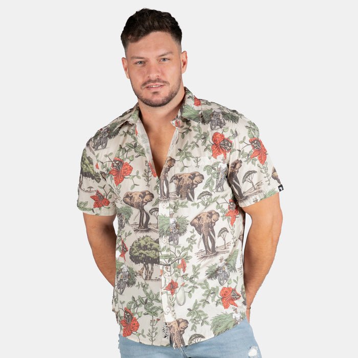 Men's Sausage Tree Shirt - Stone