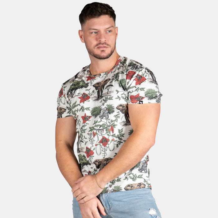 Men's Sausage Tree T-Shirt - Stone