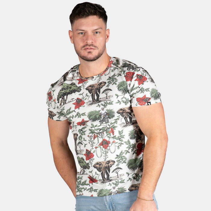 Men's Sausage Tree T-Shirt - Stone