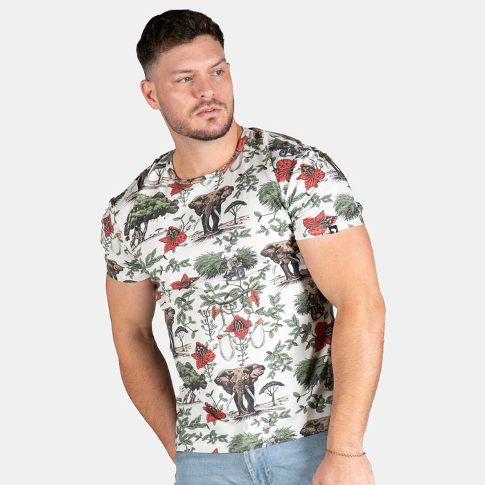 Men's Sausage Tree T-Shirt - Stone