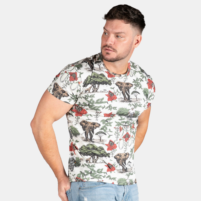 Men's Sausage Tree T-Shirt - Stone