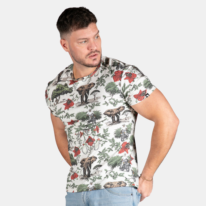 Men's Sausage Tree T-Shirt - Stone