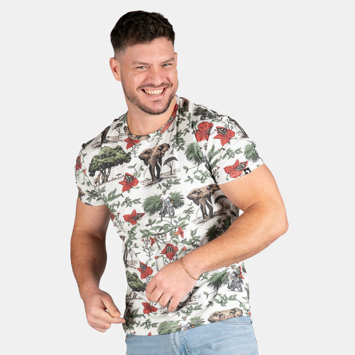 Men's Sausage Tree T-Shirt - Stone