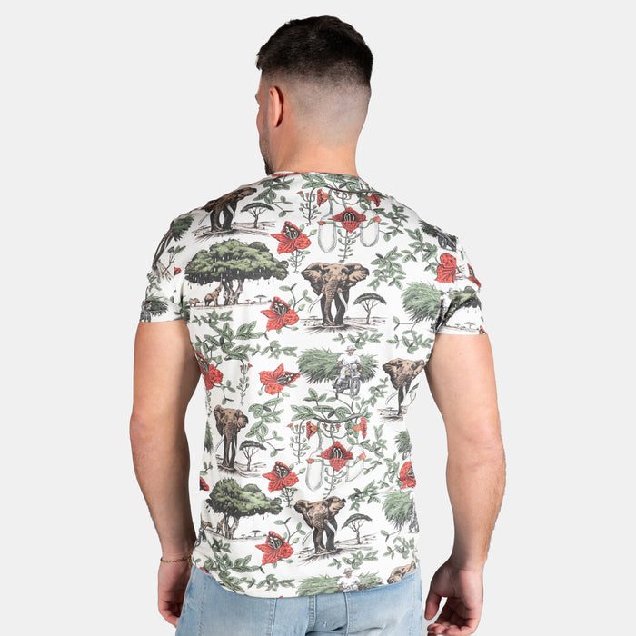 Men's Sausage Tree T-Shirt - Stone