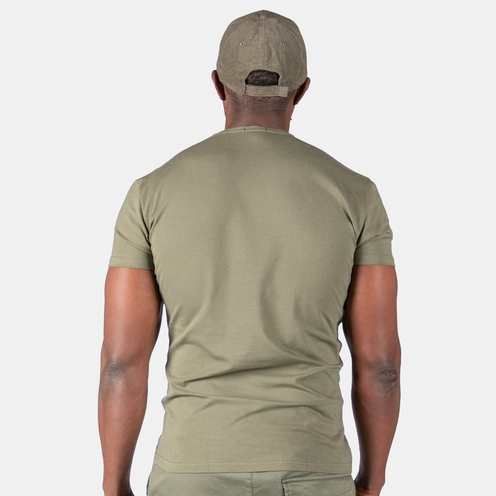 Men's Short Sleeve ZA T-Shirt - Olive
