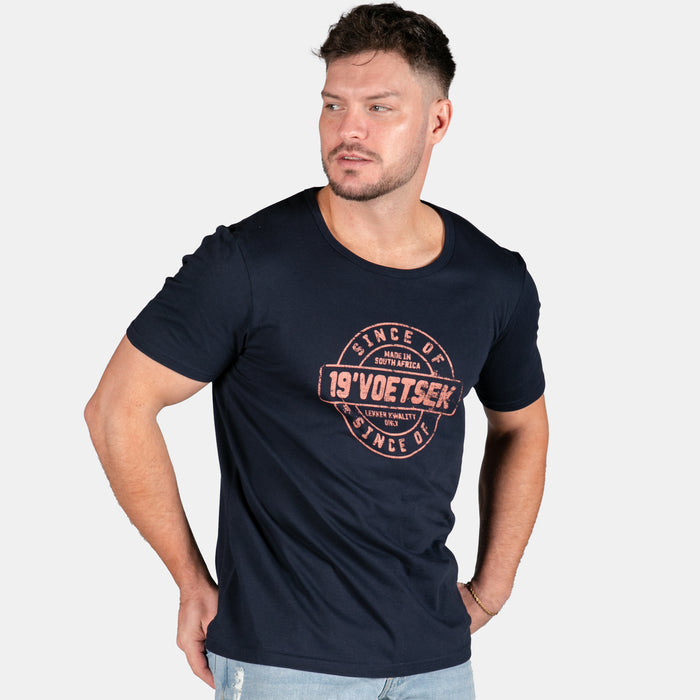 Men's Since 19' Voetsek T-Shirt - Navy