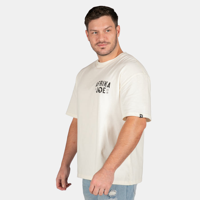 Men's Slow Joe Boxy T-Shirt - Cream