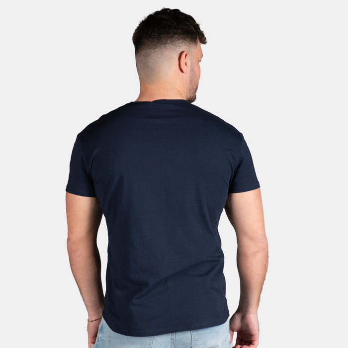 Men's South Africa Whale T-Shirt - Navy