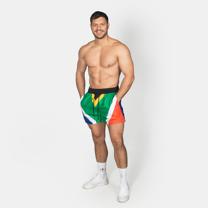 Men's South African Flag Swim Shorts