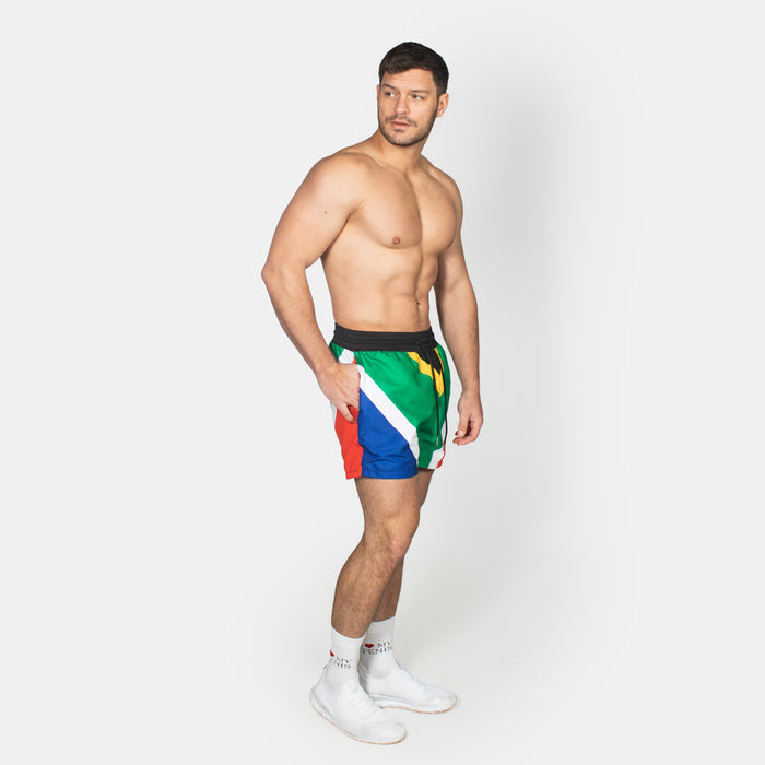 Men's South African Flag Swim Shorts