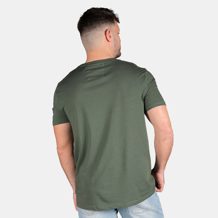 Men's Stripped Down Bike T-Shirt - Olive