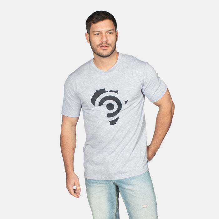 Men's Target Africa T-Shirt - Grey