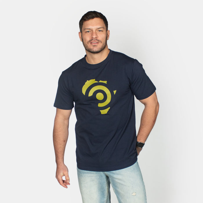 Men's Target Africa T-Shirt - Navy